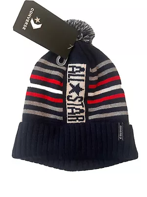 Converse All Stars Youth Bobble Hat RRP £20 One Size  • £8.99