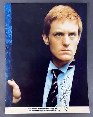 £9.99 • Buy Doctor Dr Who Mark Strictson Authentic Autograph Signed Big BBC Photo