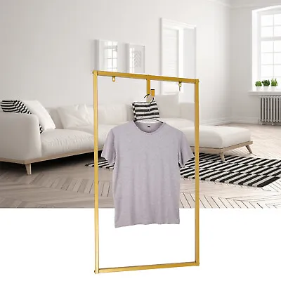 Wall Mount Clothes Rack Garment Shelf T-Shirt Hanging Display Rack Heavy Duty  • $19.95