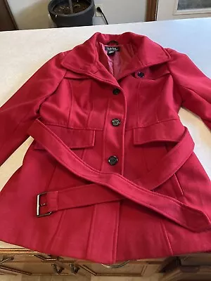 Nicole Miller New York Red Coat Medium • $25