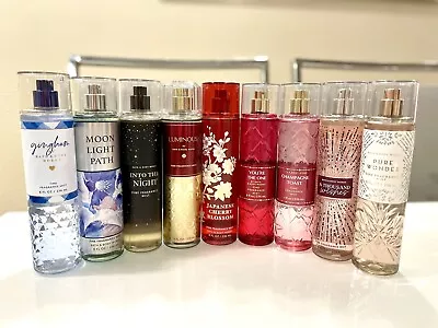 Bath And Body Works Body Fragrance Mist Spray Lot 8 Oz  • $16.95