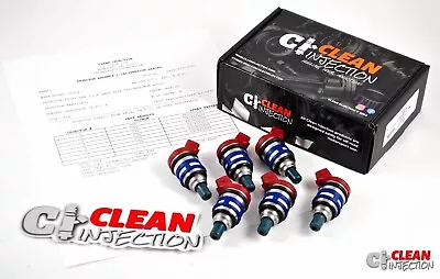 Fit NISSAN 300ZX Z31 Z32  89-94 3.0L VG30DE 6 Fuel Injectors  270cc NA Phase 1 • $249.99