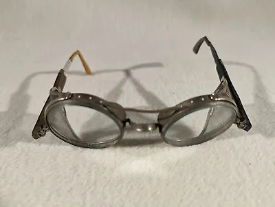 Vtg Sellstrom Welding Motorcycle Goggles Steampunk Safety Glasses Side Shields • $64.95