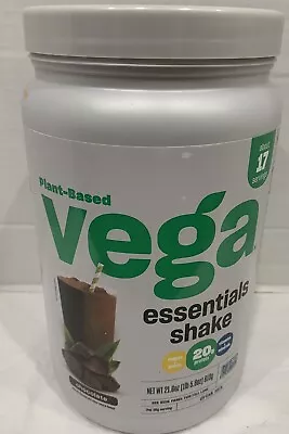 Vega Essentials Shake Plant Based Vegan Powder Chocolate- 21.6oz.20g Protein.  • $20.99