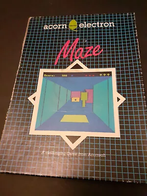 Acorn Electron Software Maze • £40