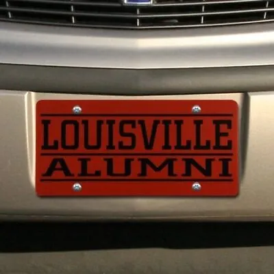 University Of Louisville Cardinals Premium Laser Cut Tag License Plate... • $27.32