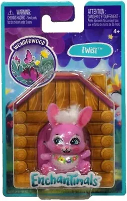 Enchantimals Wonderwood Twist Pink Bunny Rabbit Figure - GLH37 ~ Bree Bunny's B • $13.99