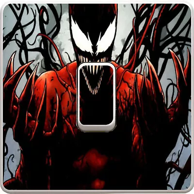 Marvel Venom Movie Light Switch Vinyl Sticker Decal Skin Kids Bedroom #359 • £1.99