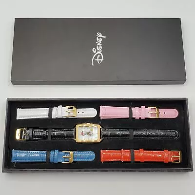 Disney Minnie Mouse Watch By Accutime Watch Corp In Box W/ Extra Bands • $10.50