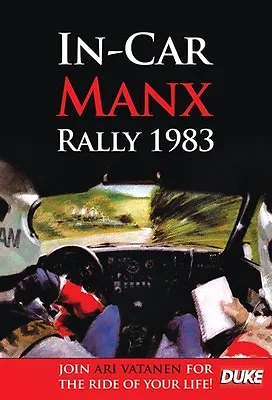 In-car Manx Rally 1983 Dvd. Ari Vatanen Opel Manta 400. 63 Mins. Duke 4015n • $20.95