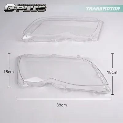 Clear Headlight Headlamp Replacement Lens Fit For BMW E46 3-series 4Door 02-05 • $27.90