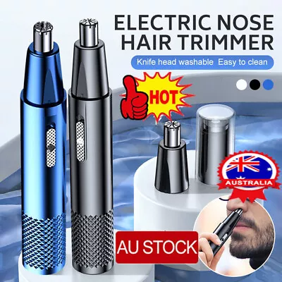 Remover Nose Ear Clipper Hair Trimmer Eyebrow Electric Men Rechargeable Shaver. • $11.93
