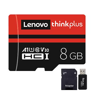 Lenovo TF Card 4GB 8GB 16GB 32GB 64GB 128GB Micro Memory Card 90MB/s For Camera • $14.97