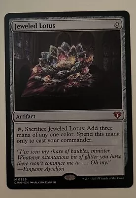 MTG Jeweled Lotus Commander Masters 0396 Regular Mythic • $96.80