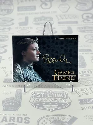 Rittenhouse Game Of Thrones Sansa Stark On Card Auto Sophie Turner • £49.99