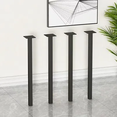 £41.95 • Buy 20-110cm Height Table Bench Legs 4x Metal Steel Tube Furniture Desk Support Feet