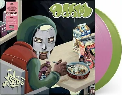 MF Doom LP X 2 MM.. Food DOUBLE GREEN & PINK VINYL  Limited Sealed W/ Hype Stkr. • $50.45