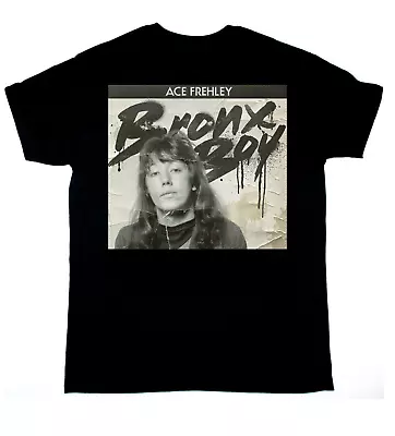 Ace Frehley Music Lover Cotton Black All Size Unisex Shirt MM1333 • $18.04