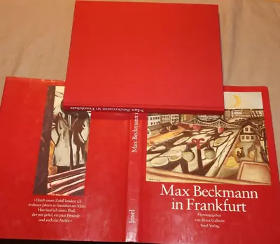 MAX BECKMANN IN FRANKFURT German Language 1984 First Edition • $25.20