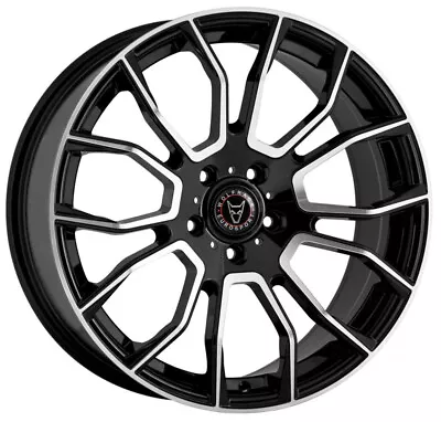 Alloy Wheels 20  Wolfrace Evoke X Black Pol For Merc Sprinter W906 06-18 • $1539.54