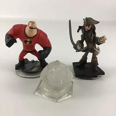 Disney Infinity Video Game Character Figures Mr. Incredible Jack Sparrow Toy • $17.95