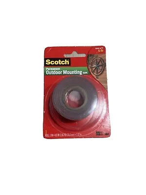 £3.41 • Buy 3M 4011 Scotch Exterior Mounting Tape, 1-Inch By 60-Inch 