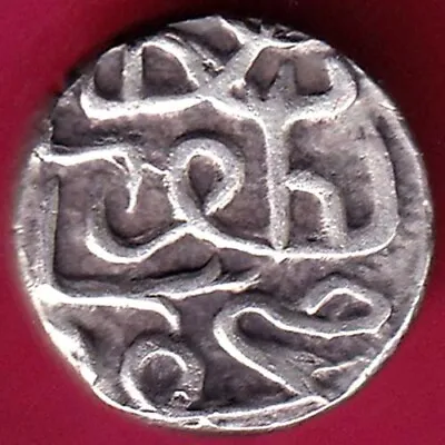 Gujarat Sultan Muzaffar Shah One Tanka Rare Silver Coin #ka191 • $10