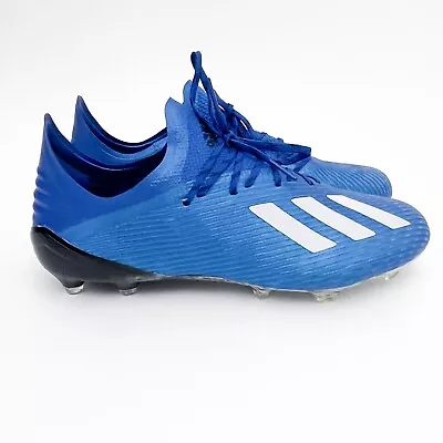 Adidas Mens Rare X 19.1 FG Blue White Black US 13 Soccer Football Boots / Shoes • $125