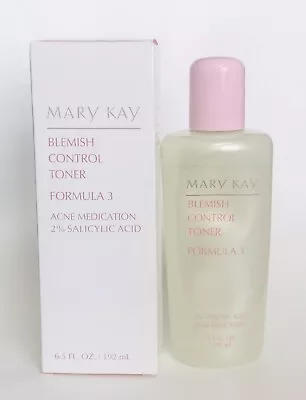 New In Box Mary Kay Classic Skin Care Formula 3 Blemish Control Toner #106500 • $37.95