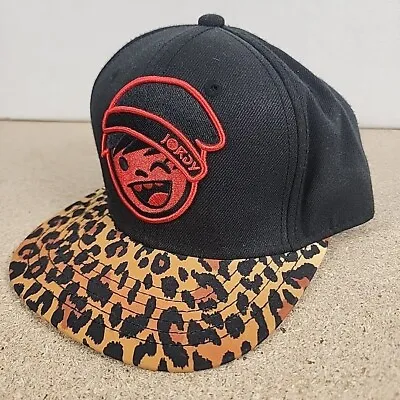 Neff | Jordy Smith Leopard Print SnapBack Cap Hat Black And Red  • $10.22