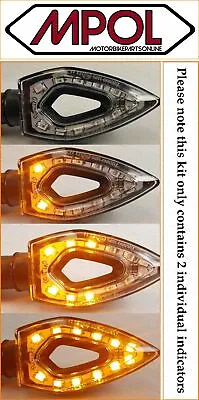 Rear Arrowhead LED Sequential Indicators For Kawasaki Z 900 A 1977 • £19.95