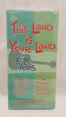 This Land Is Your Land The Folk Years - 10-cd Box Set - Time Life - Brand New! • $69.99