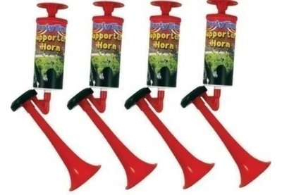 £15.99 • Buy 4 X EXTREMELY LOUD AIR HORN HAND PUMP FOOTBALL FESTIVAL FOG LOUD! NEW BIG MODEL