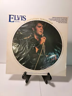 Elvis Presley A Legendary Performer Volume 3 Picture Disc Rca Cpl-3078 • $19.99