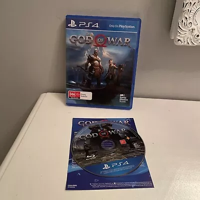 Sony Playstation 4 PS4 Game God Of War Free Post Action Game • $15.31