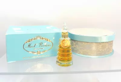 Vintage Evyan MOST PRECIOUS Perfume With Case & Box 0.5 Oz Bottle / Mostly Full • $74.99