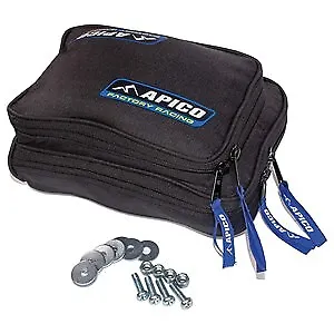 Apico Tool Bag For Trials Enduro Mudguard Fender Mounting Black Bum Bag • $49.82