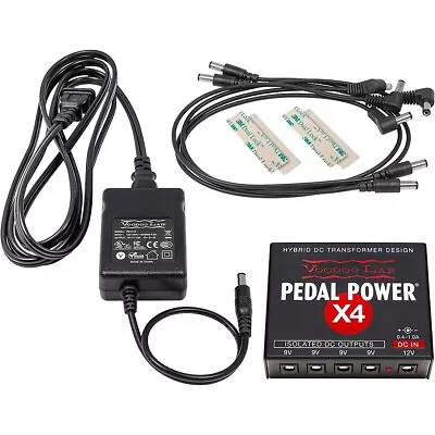 Voodoo Lab Pedal Power X4 Isolated Power Supply • $119.99