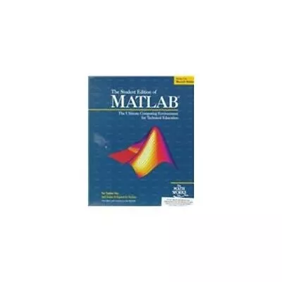 Student Edition Of MATLAB 4 For Mic... MathWorks Inc. • $7.69