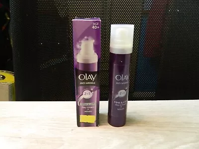 OLAY Anti-wrinkle 2 In 1 Firm & Lift DAY Cream & Serum 50ml • £12.45