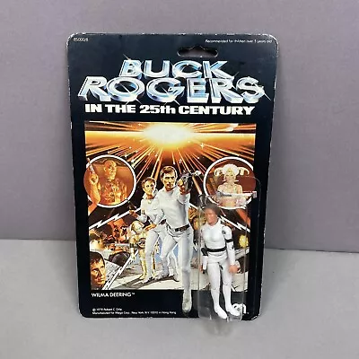 Original Mego 1979 Buck Rogers In The 25th Century Wilma Deering Carded 3.75-nos • $46