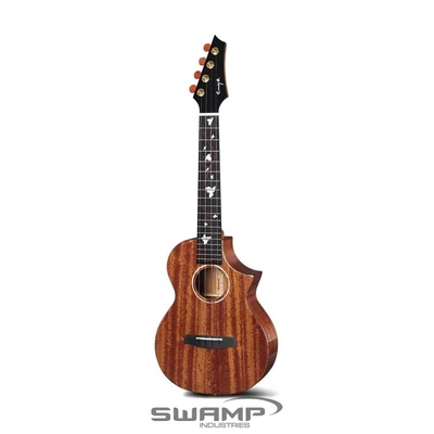 $409.99 • Buy Enya M6 Solid Mahogany Ukulele With Premium Gig Bag - Natural - Tenor