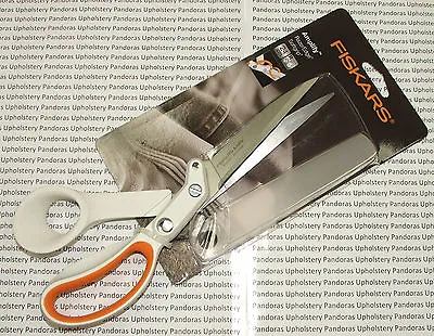 Fiskars 24cm Amplify RazorEdge Softgrip Thick Fabric Professional Scissors 9162S • £37.05