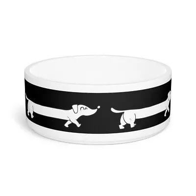 Sausage Dog Bowl Dachshund  Weiner Dog  • $31.65