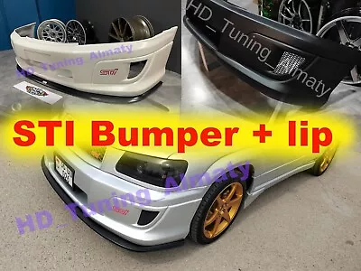 STI Front Bumper +lip For Subaru Forester SG 2002-2005 • $530