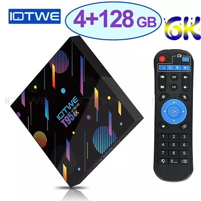 UK 2024 NEW T95 TV Box Android 11.0 4K UHD WIFI 32GB/64GB 5G Set Top Player HDMI • £31.99