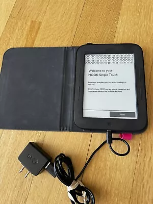 NOOK Model BNRV300 Simple 6  Touch Screen EReader Barnes & Noble WIFI 2GB Reader • $24.99