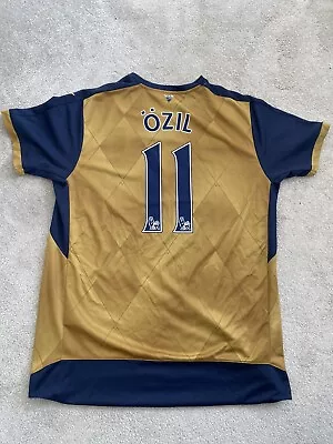 Özil #11 Arsenal 2015/16 Large Away Football Shirt Puma Very Good Condition • £48