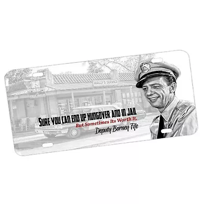 Mayberry Sheriff's Department Deputy Barney Fife Sheriff Taylor License Plate • $17.95