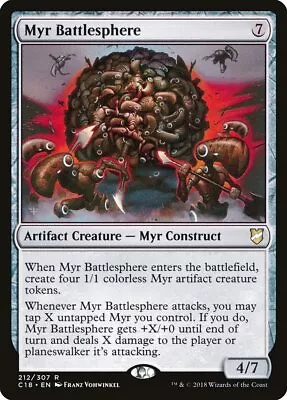 Myr Battlesphere [Commander 2018] Magic MTG • $1.46